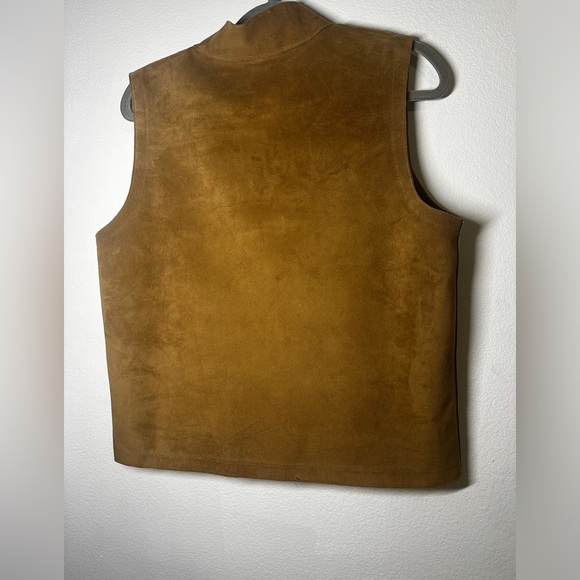 Ralph Lauren π Brown Velvety Vest π€ size medium - Picture 5 of 5